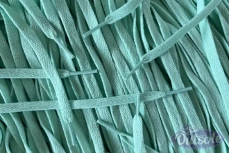 New Balance laces Aquamarine flat