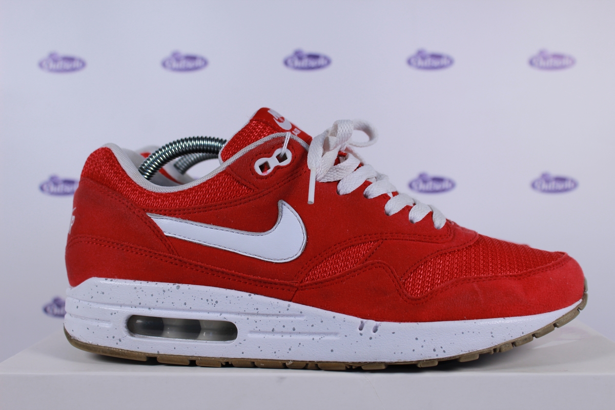 Nike Air Max 1 ID Red Suede Speckled 425 1 - Outsole