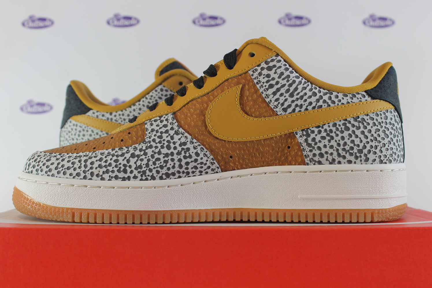 Exclusivo Persona responsable aventuras Nike Air Force 1 By You (ID) Premium Safari • ✓ In stock at Outsole