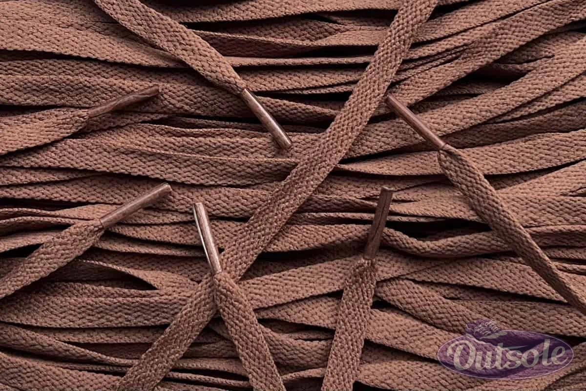 Flat laces Coffee