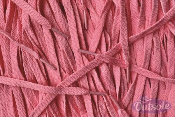 Flat laces Flamingo Pink