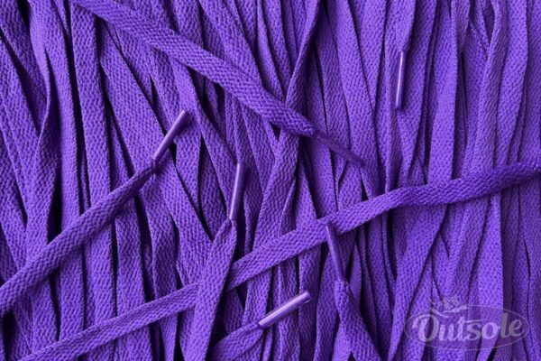 Flat laces Violet