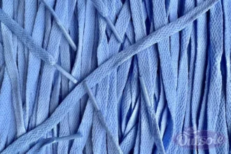 New Balance laces Old Blue flat