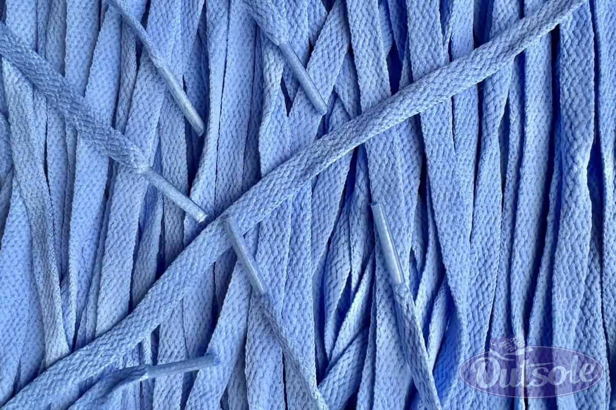 New Balance laces Old Blue flat