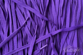 New Balance laces Violet flat