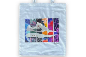 Outsole Nike Air Max 1 tote bag AM1 white