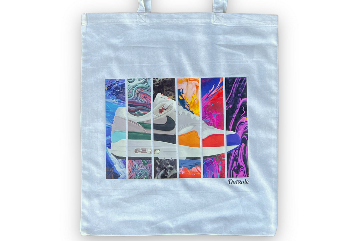 Outsole Nike Air Max 1 tote bag AM1 white - Outsole tote bag - AM1 white (limited)