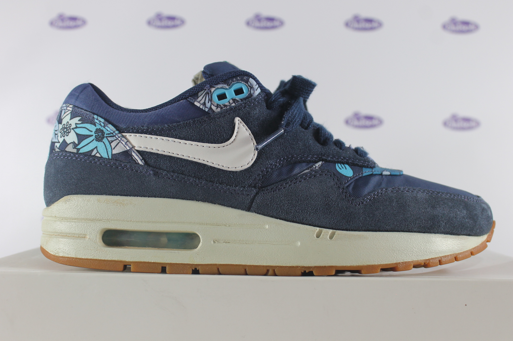 Nike Air 1 Aloha Pack Navy • ✓ In stock at Outsole