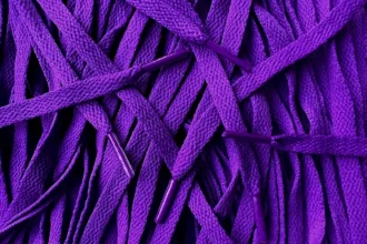 Asics laces Magenta flat