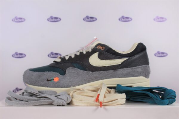LACE PACK Nike Air Max 1 Kasina SP Wong Ang Grey Outsole Nike laces