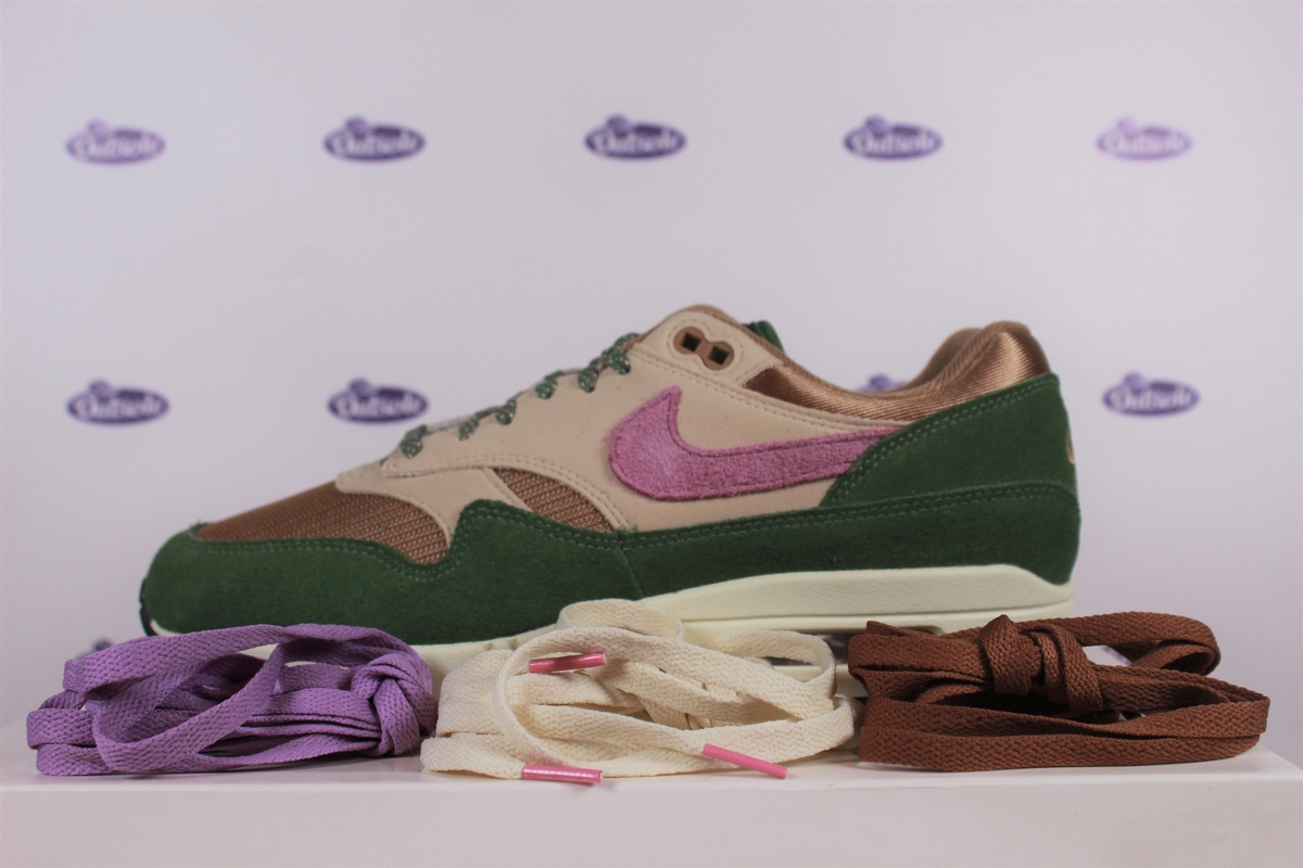 LACE PACK Nike Air Max 1 NH Treeline Outsole Nike laces - Lace Pack - Nike Air Max 1 NH Treeline