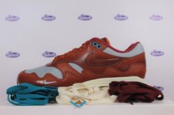 LACE PACK Nike Air Max 1 Patta Waves Dark Russet Outsole Nike laces