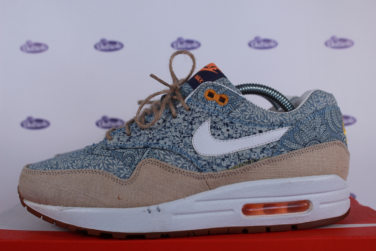 Chillido Separar Piquete Nike Air Max 1 Liberty QS Blue Recall • ✓ In stock at Outsole