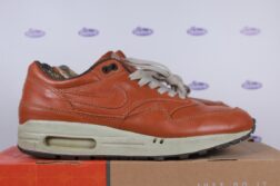 Nike Air Max 1 Premium Leather Curry cracked 1