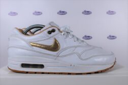 Nike Air Max 1 FB Woven White Gold 41 1