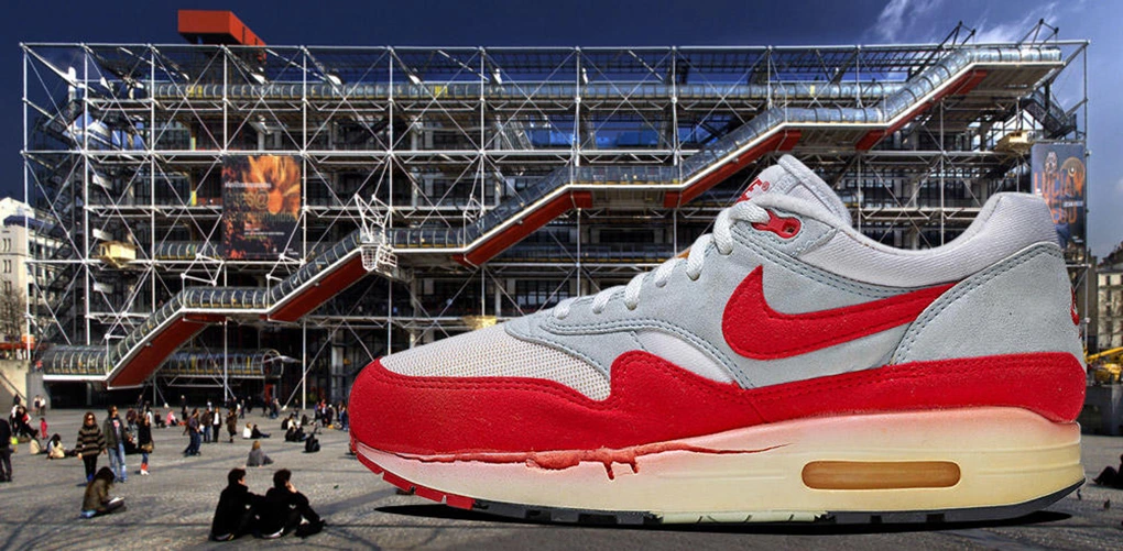 Nike Air Max 1 and Centre Pompidou Paris