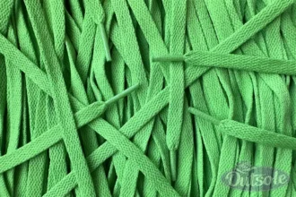 Asics laces Light Green veters flat 1