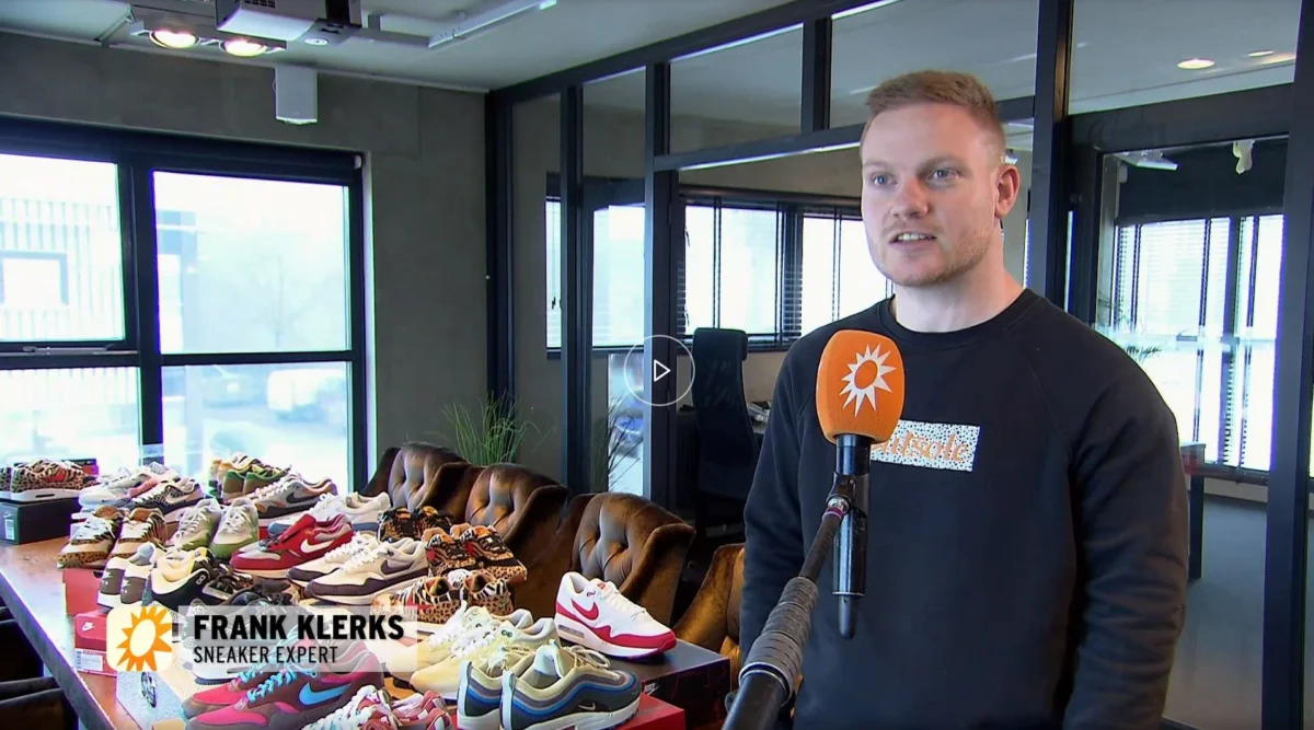 RTL Boulevard frank klerks over de sneakertrends van dit jaar