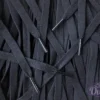 Universal laces Black veters Zwart flat