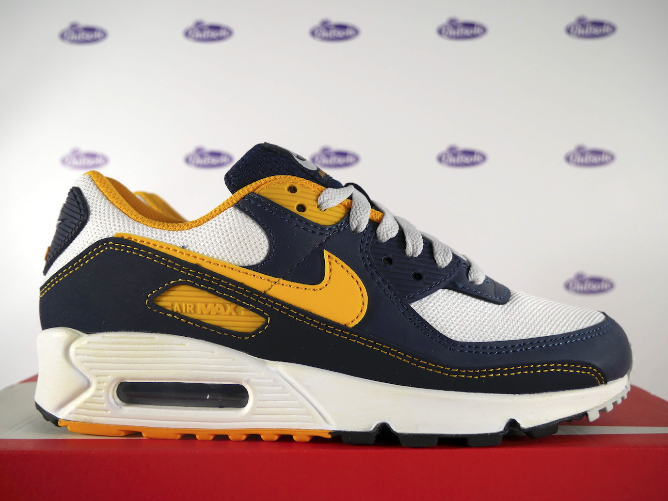Nike Air Max 90 Michigan Navy • In Stock At Outsole