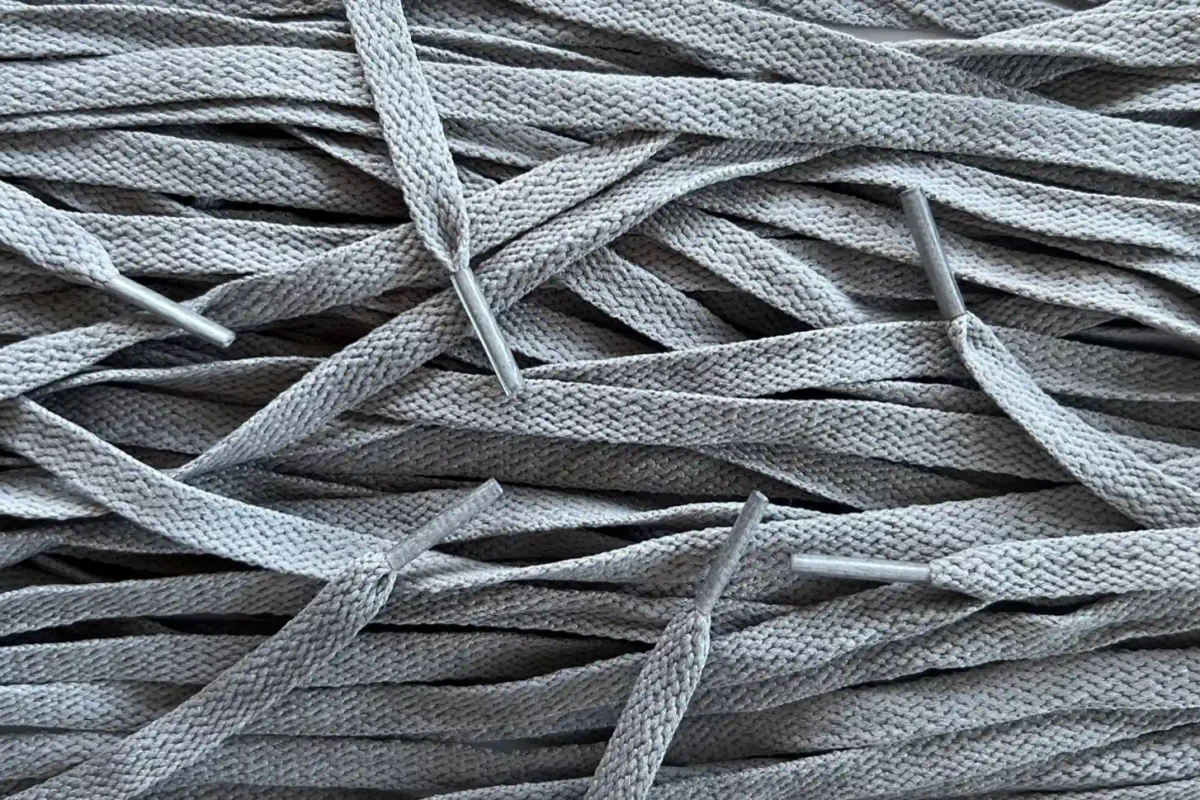 Asics flat laces Grey