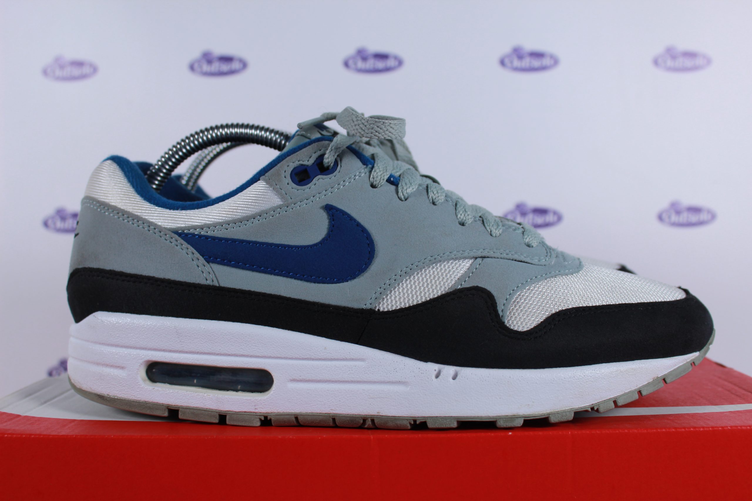 Gymnast omdrejningspunkt rent Nike Air Max 1 Gym Blue Light Pumice • ✓ In stock at Outsole