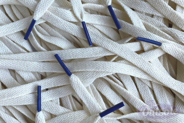Colored Tips laces veters sail royal blue koningsblauw Nike