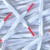 Colored Tips laces veters white wit infrared Nike