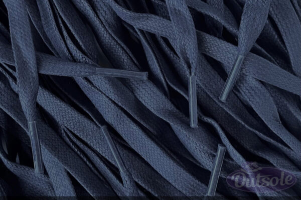 Wax laces Navy premium flat veters Nike shoelaces