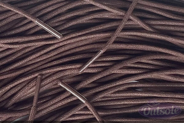 Wax laces brown bruin premium rope veters Nike shoelaces