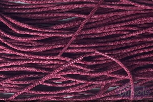 Wax laces burgundy premium rope veters Nike shoelaces