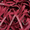 Off White SHOELACES laces veters Burgundy