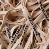 Off White SHOELACES laces veters Dark Sail