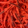 Off White SHOELACES laces veters Fluor Orange Fluor Oranje