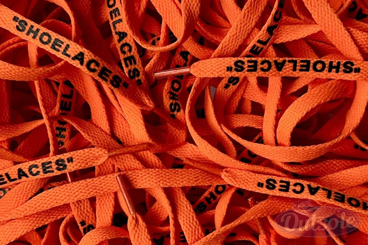 Off White SHOELACES laces veters Orange