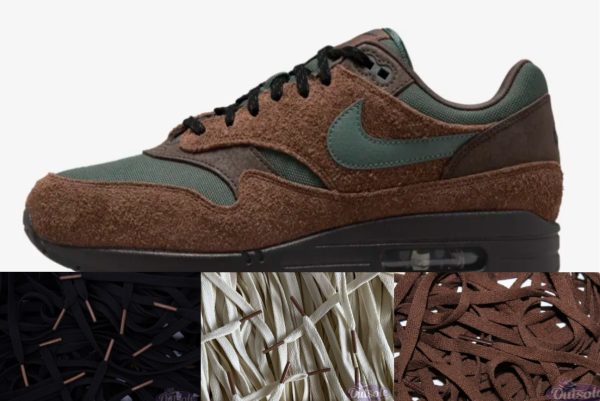 LACE PACK Nike Air Max 1 Cocao Wow Beef & Broccoli