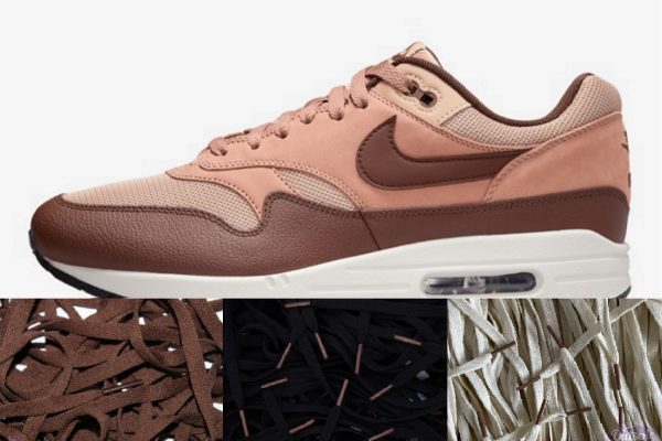 LACE PACK Nike Air Max 1 Cacao Wow 1