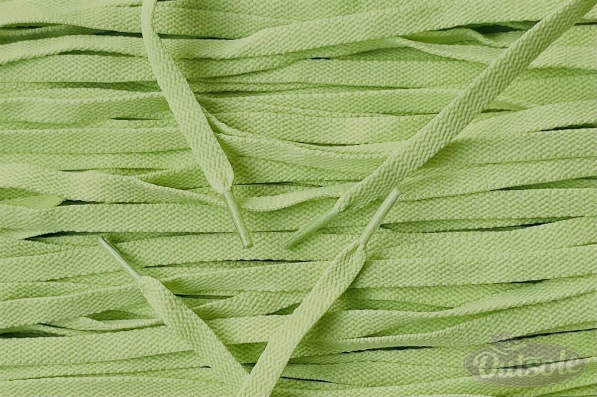 Flat Nike laces Pastel Lime Pastel Lime