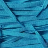 Flat Nike laces Sea Blue Zeeblauw