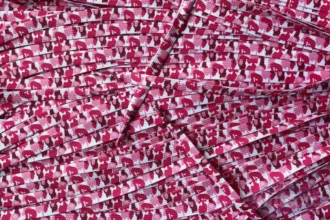 Print laces Bape Camo Pink