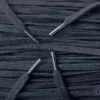 Vintage cotton shoelaces Black Zwart katoenen veters