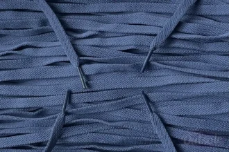 Flat Nike laces Blue Gray Blauwgrijs