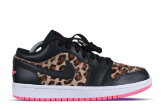 Nike Air Jordan 1 Low Pink Animal Sample Unreleased