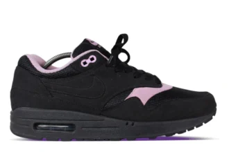 Nike Air Max 1 Black Pink Outsole