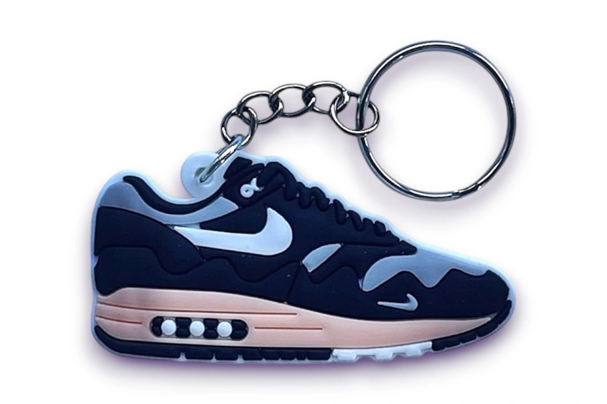 Nike Air Max 1 Keychain Sleutelhanger Patta Waves Black