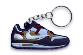 Nike Air Max 1 Keychain Sleutelhanger Travis Scott Cactus Jack Baroque Brown 1