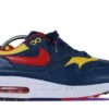 Nike Air Max 1 Premium Navy Gym Red Sample