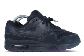 Nike Air Max 1 Triple Black Suede