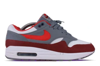 Nike Air Max 1 University Red Cool Grey