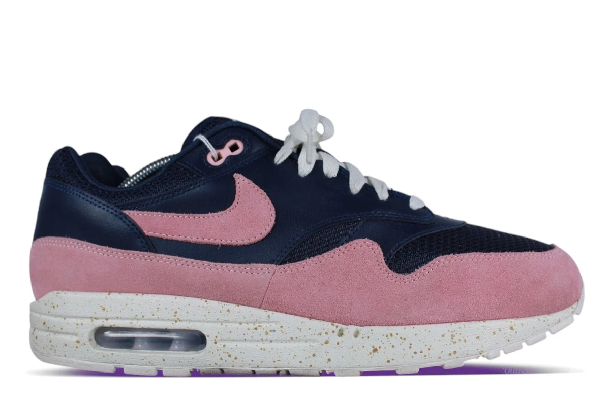 Nike Air Max 1 iD Navy Pink Speckled